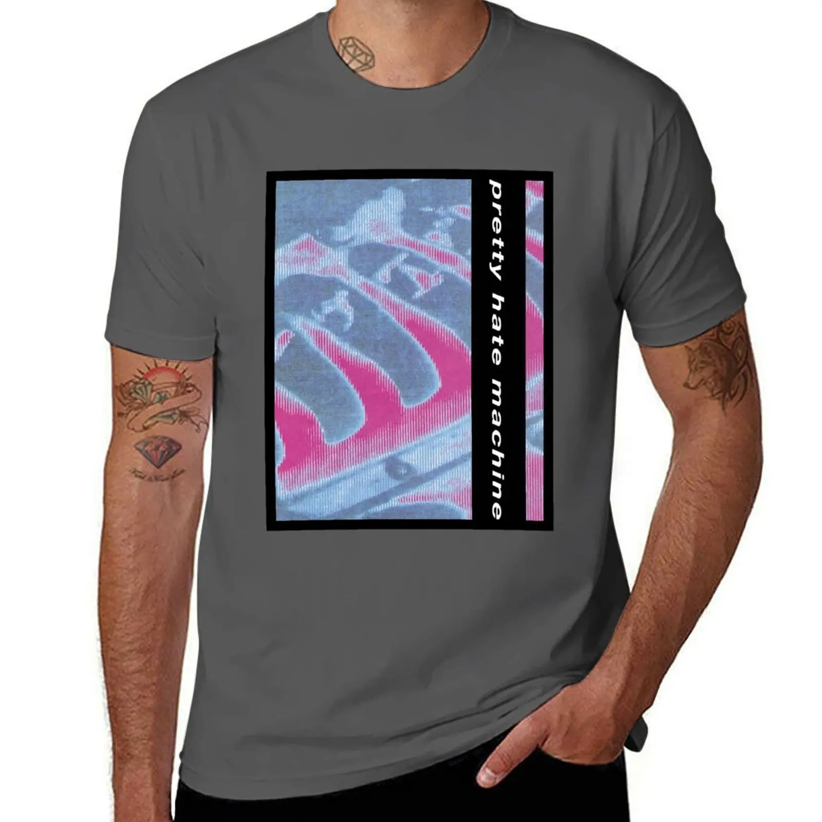 

pretty machine hate T-Shirt Minimal Art Print T-Shirt