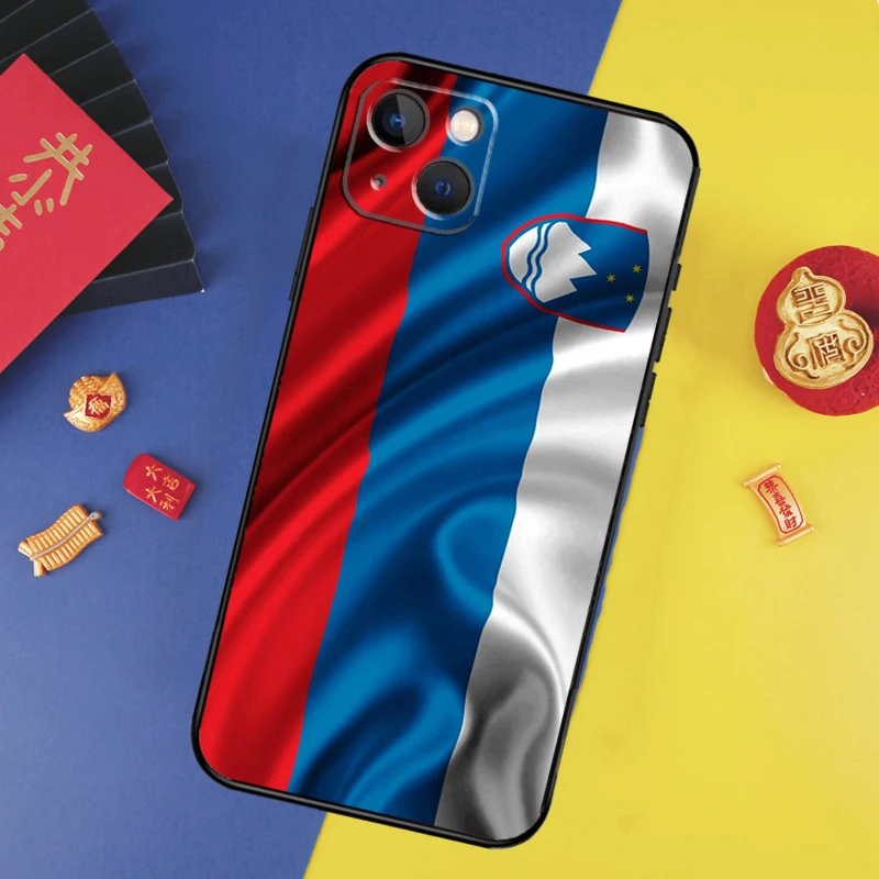 Slovenia Slovenija Flag Case For iPhone 14 15 16 13 12 11 Pro Max XS XR X Plus 12 13 Mini Funda Cover image 2