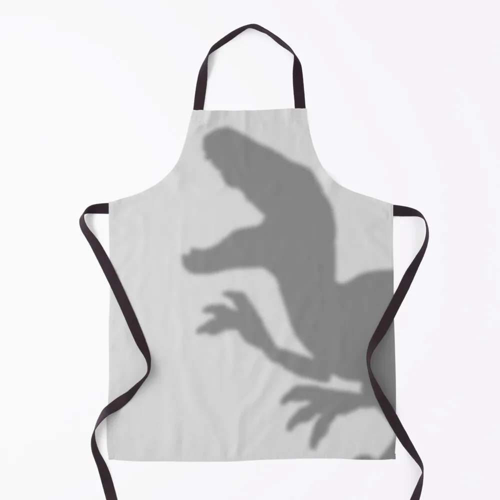 

Funny Dinosaur Velociraptor Silhouette Apron Kitchen Goods For Home And Kitchen Apron