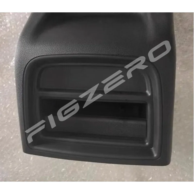 Armrest Box Rear Central Channel Back Cover Plate Trim Panel Black Automobile Part for Buick Envision 2018