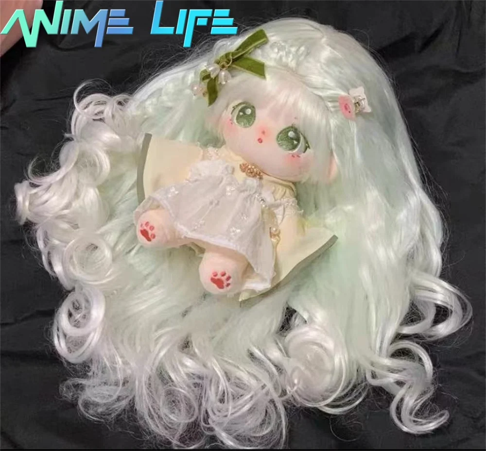 Plushie Mermaid Princess Girl Lolita 20cm Doll Toy Plush Body Cosplay Original Friend Kids Gift W