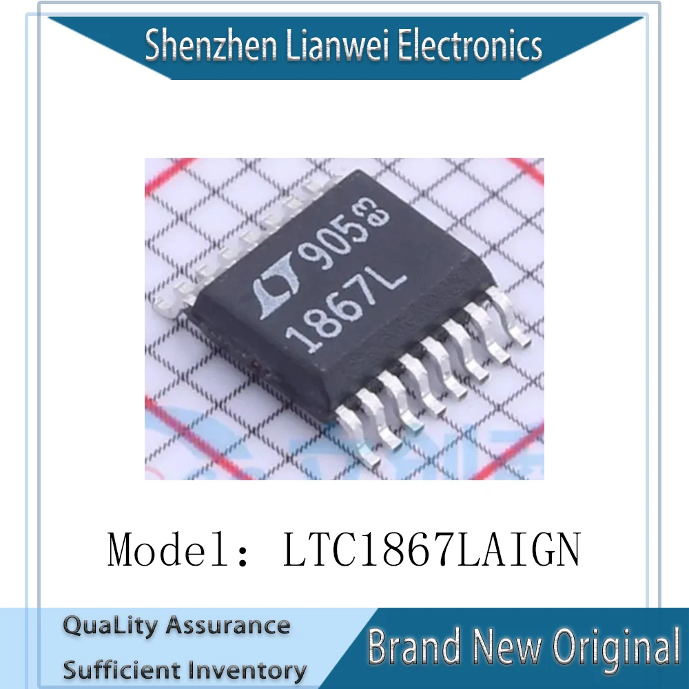

(1-10 Piece)100% New Original LTC1867LAIGN 1867L IC Chipset SSOP-16