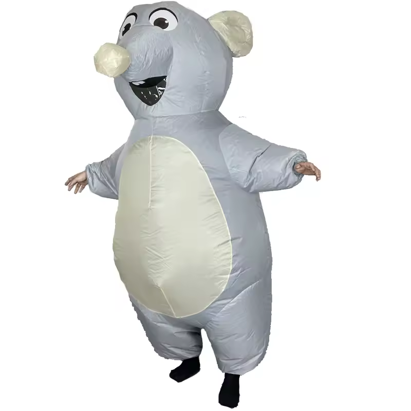 Inflatable Mouse Costume for Adult Blow up Mouse Rat Cosplay Costume Funny Halloween Party Carnival Cosplay Costume Suit - Image 7