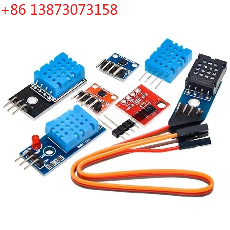 DHT11 DHT22 M01-SHT20 Temperature and Humidity Sensor Module Red Board Black Board Blue Board WiFi Module