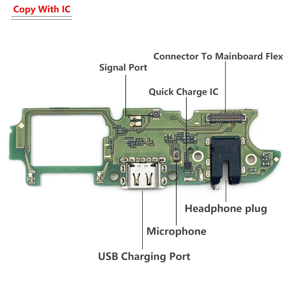 NEW USB Charging Port Board Flex Charge Board Connector Repair For OPPO Realme 2 C12 C15 C21 7 6 6i 5 5i 3 Pro C11 C20 C25