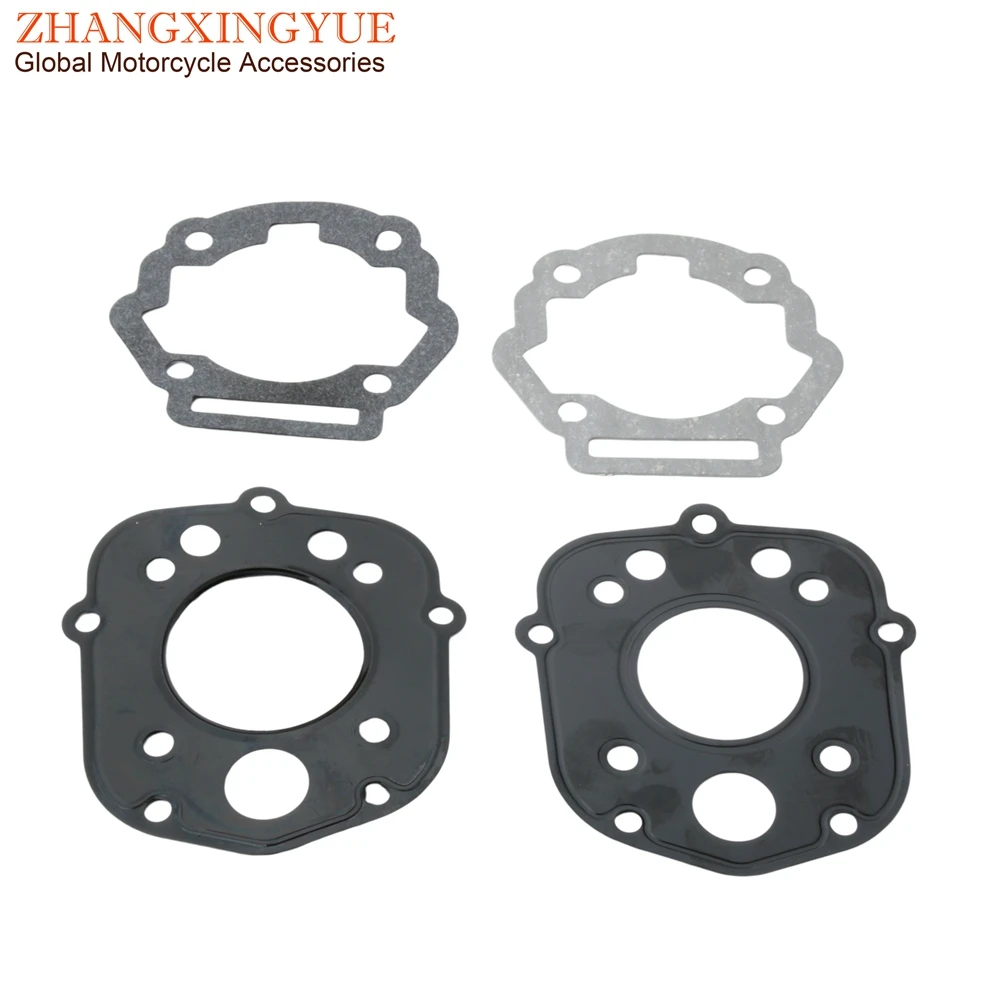 50cc 70cc Cylinder Gasket Set Top End For Gilera RCR Enduro SMT SM 50 D50B0 2-Stroke Motorcycle