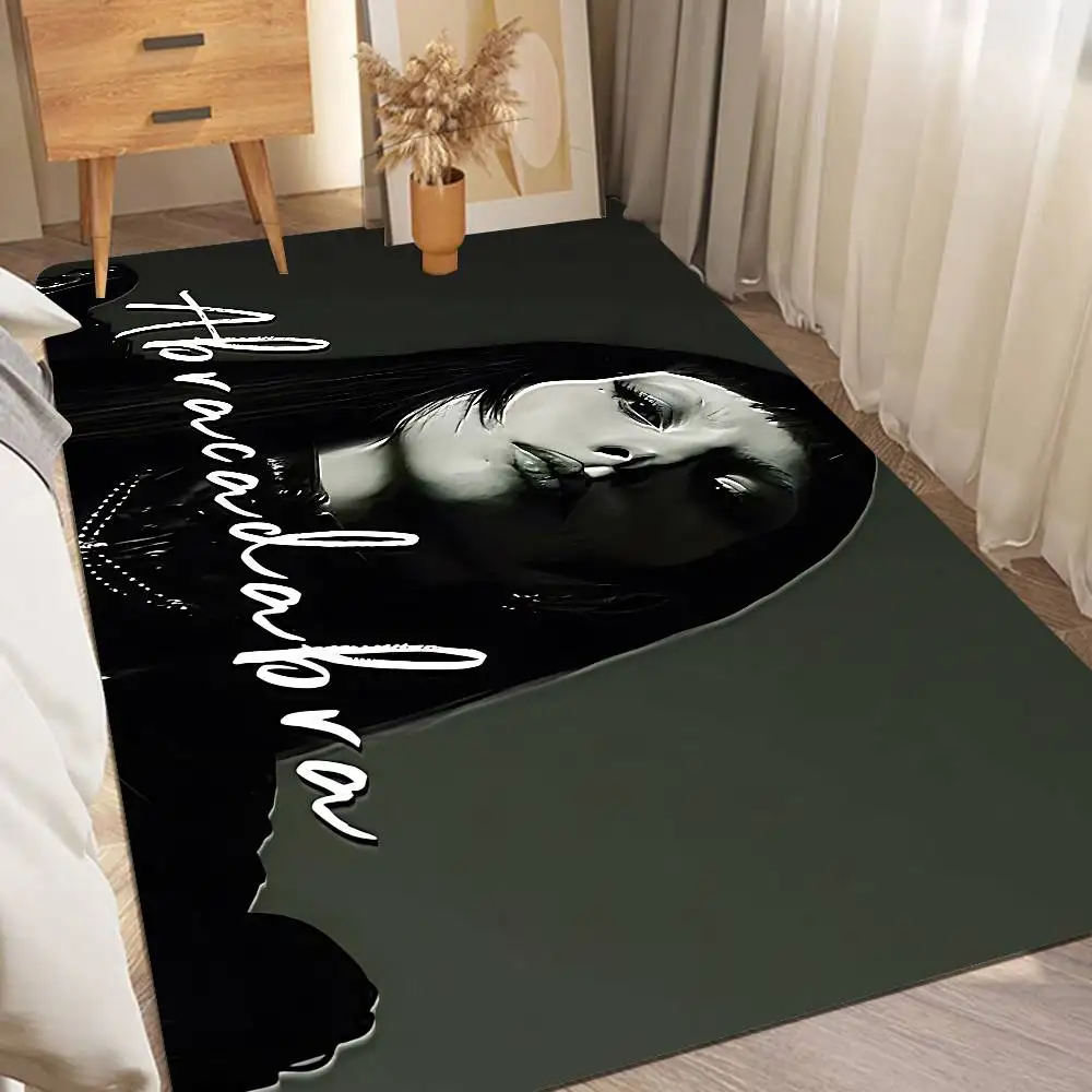 Classic Singer L-Lady G-Gaga Room Mats Anti-slip Absorb Water Long Strip Cushion Bedroon Mat Household Carpets