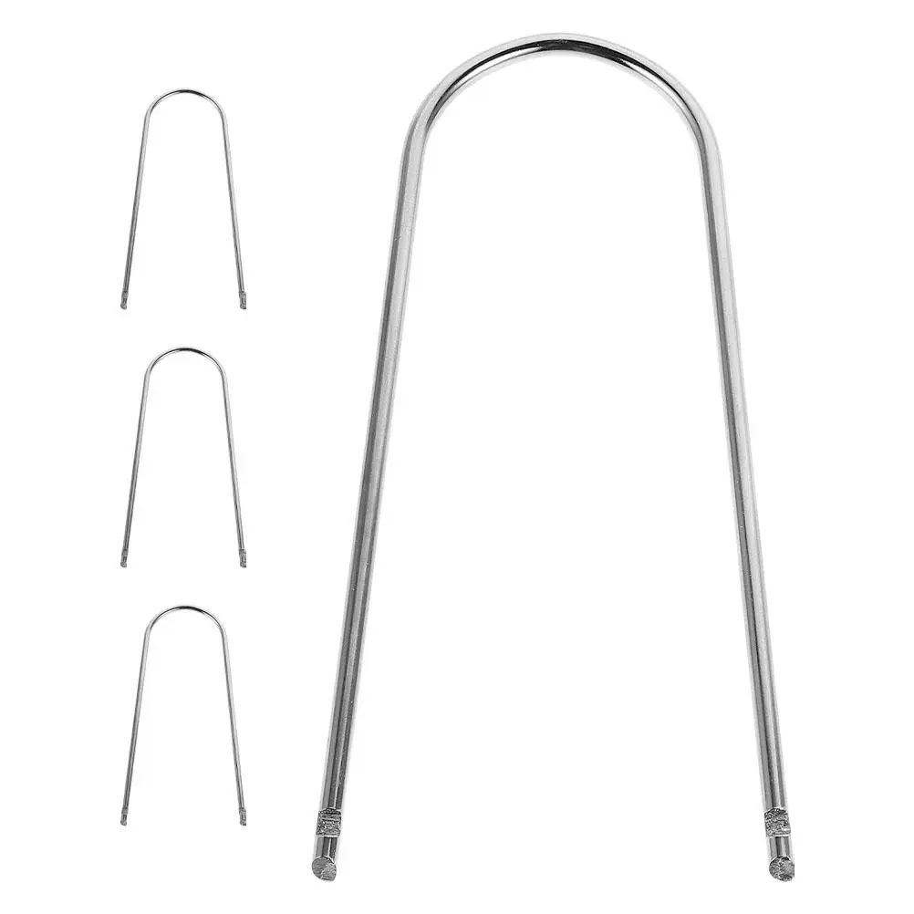 

2 Pairs Car Audio Disassembly Tool Durable U Shaped Design Versatile Automotive Keys Remover DVD Extractor Radio Kit Stereo