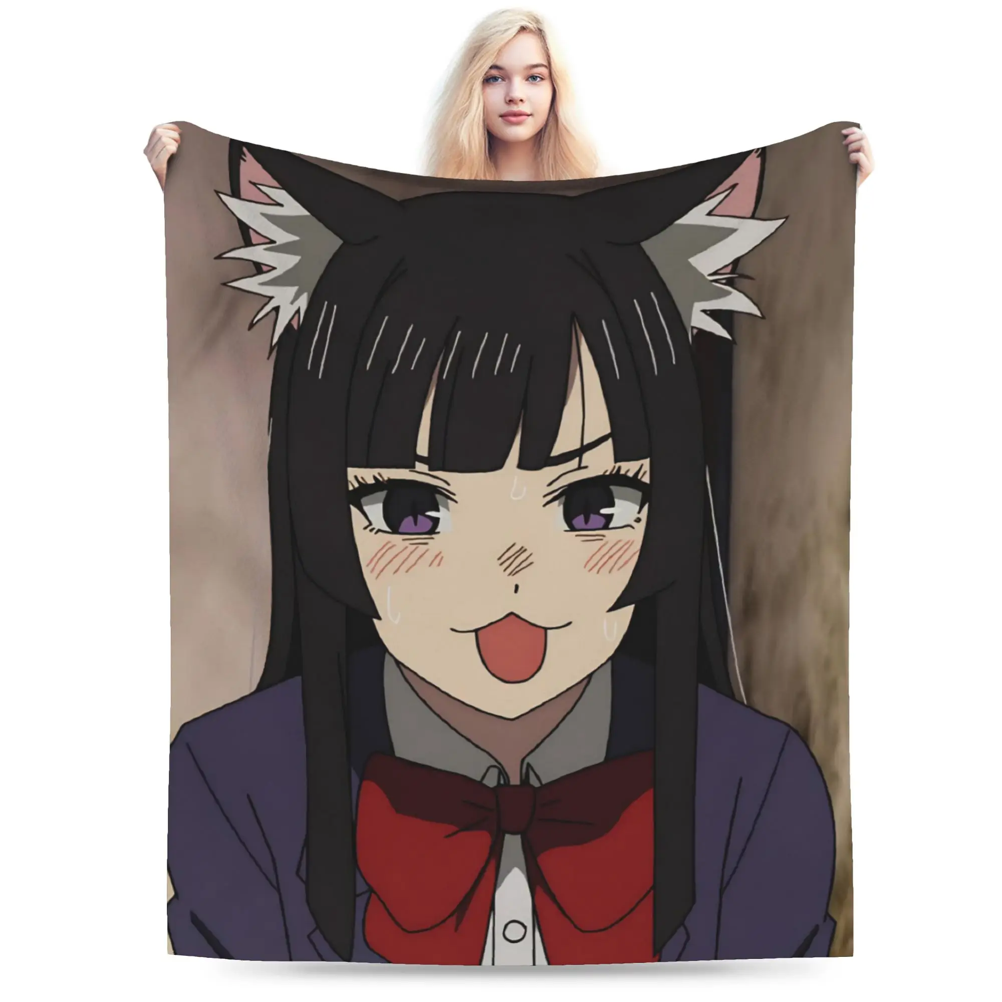 C-Chainsmoker Cats Blanket Multiple Sizes Super Soft and Warm  Throw Blankets for Sofa Couch and Bed
