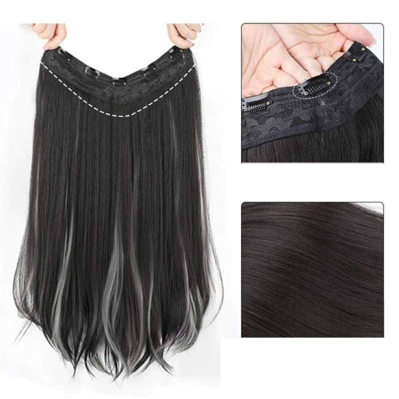 Synthetic Hair Extension for Female Stylish Transformation in Women Empowering Self Charmingly Elevates Your Outlooks