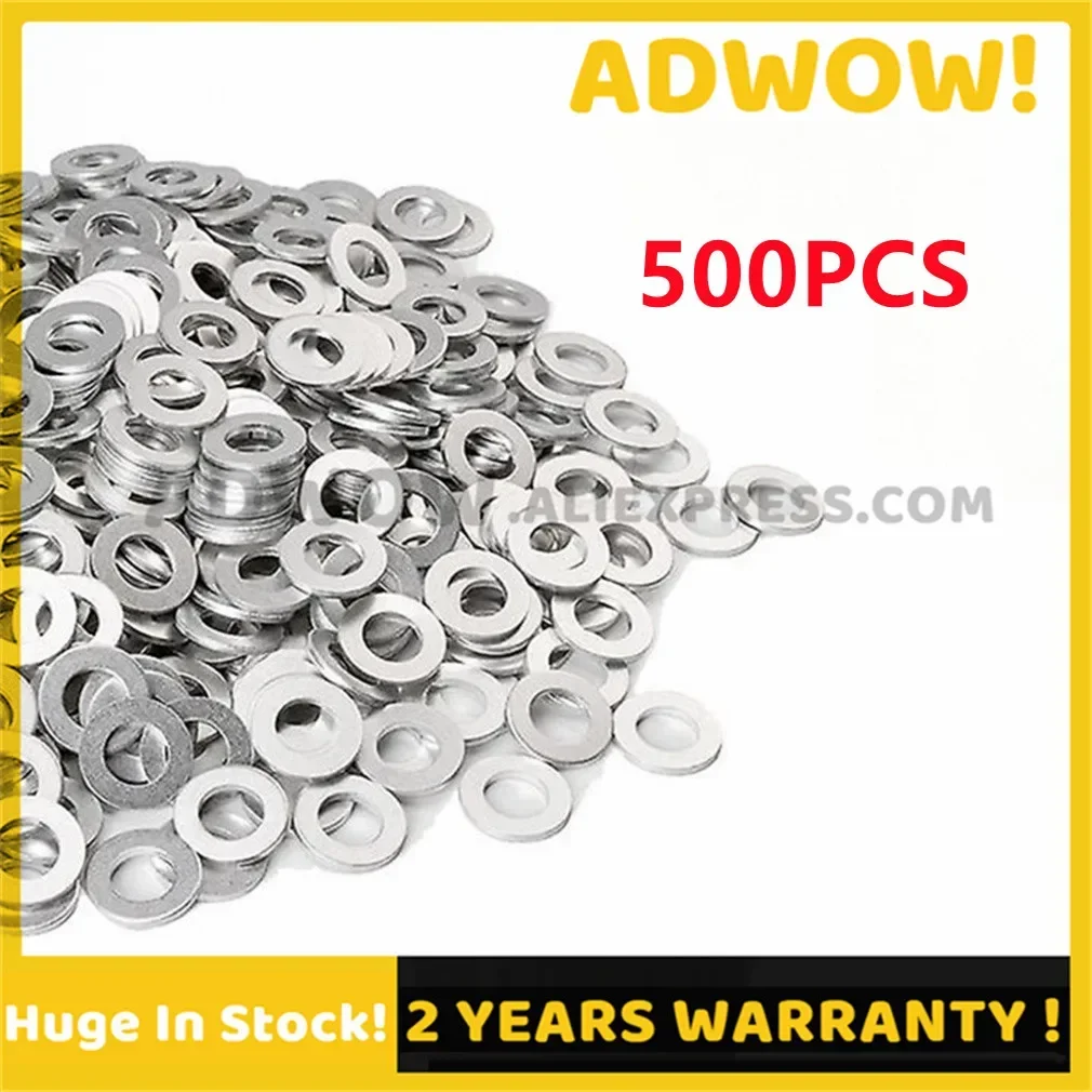 

500 шт. 94109-12000 9410912000 Пробка для слива масла, шайбы 12 мм для Honda Accord Odyssey CR-V, подходят для Acura Legend Integra Vigor