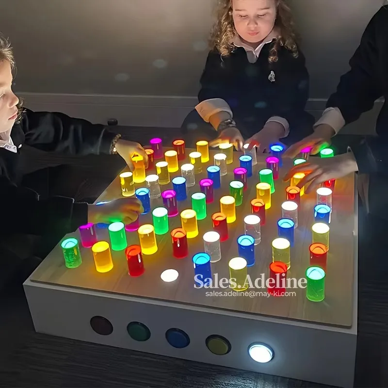 Sensory Light Panel Light Emitting Diode Learning Table Sensory Light Autism
