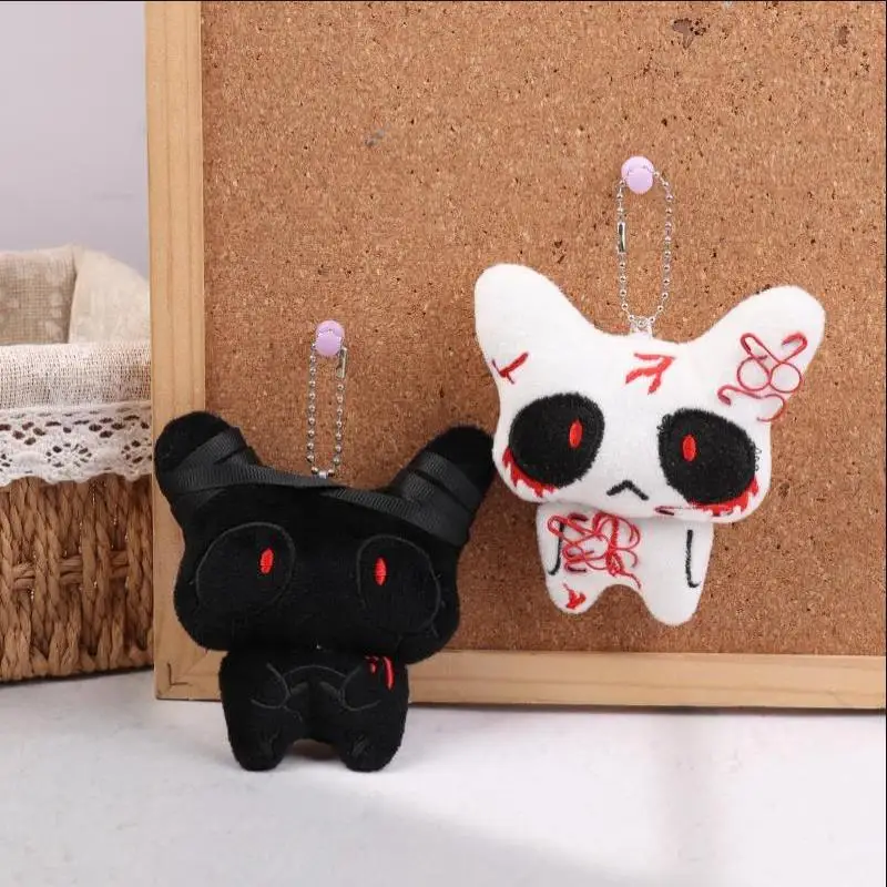 

Fashion Creative Fun Cute Githic Bandage Black White Pin Ghost Doll Pendant Backpack Hangings Ornament Gifts