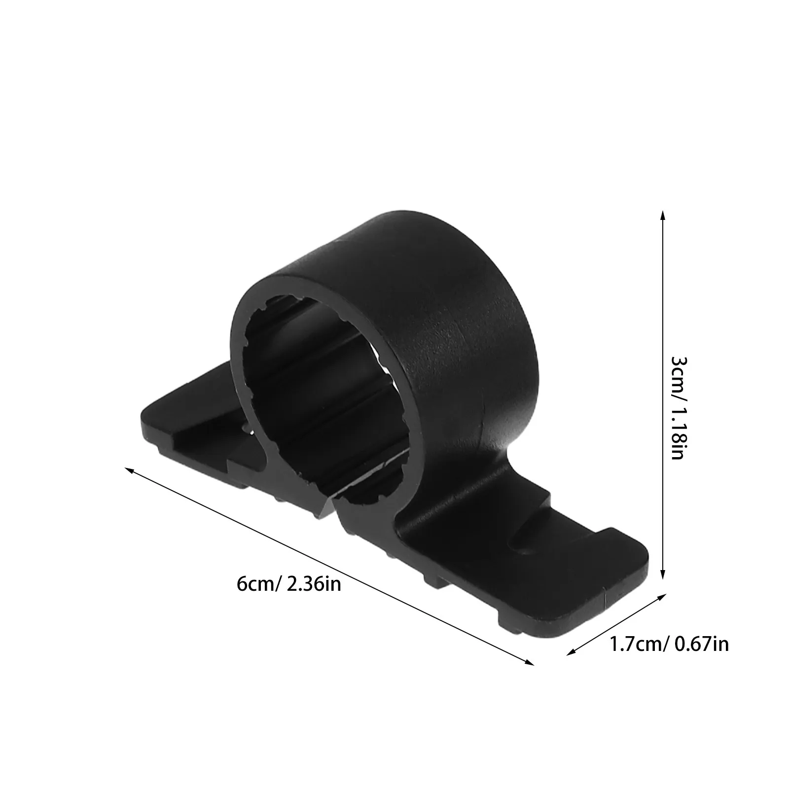 50Pcs Heavy Duty Plastic Pipe Clips Wall Ceiling Mount Support Brackets Pex Tubing Suspension Clamp Heavy Duty Pex Tube Clips - view 5