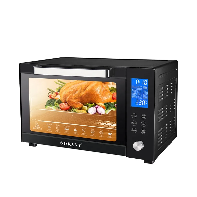 sokany New design oven 50 liter capacity intelligent oven  electric small household appliance oven