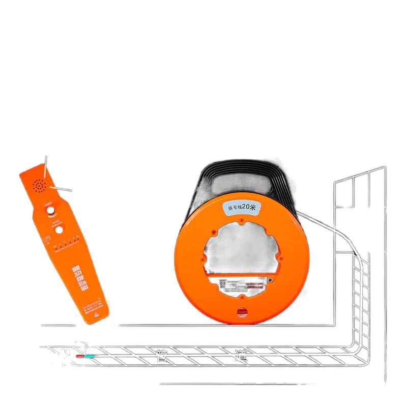 Road Measurement Plug, Electrician Plug Removal Device, Threading Iron Pipe, PVC Pipe, Sending 10 Welding Free Detection Heads