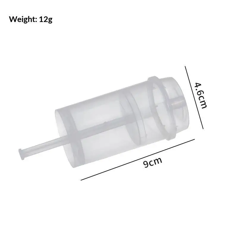 10pcs Pushable Cake Holders Diy Push Cake Mold Cylinder Shaped Cake Pusher Push Pops Plastic Containers With Lids For Kitchen view 5