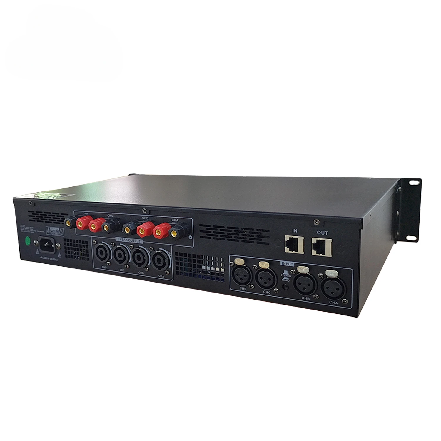 GAP-604 Digital Amplifier Professional 600W 10000W 4 Channels 8 channels Powerful Amplifier For KTV Stage Concern Church