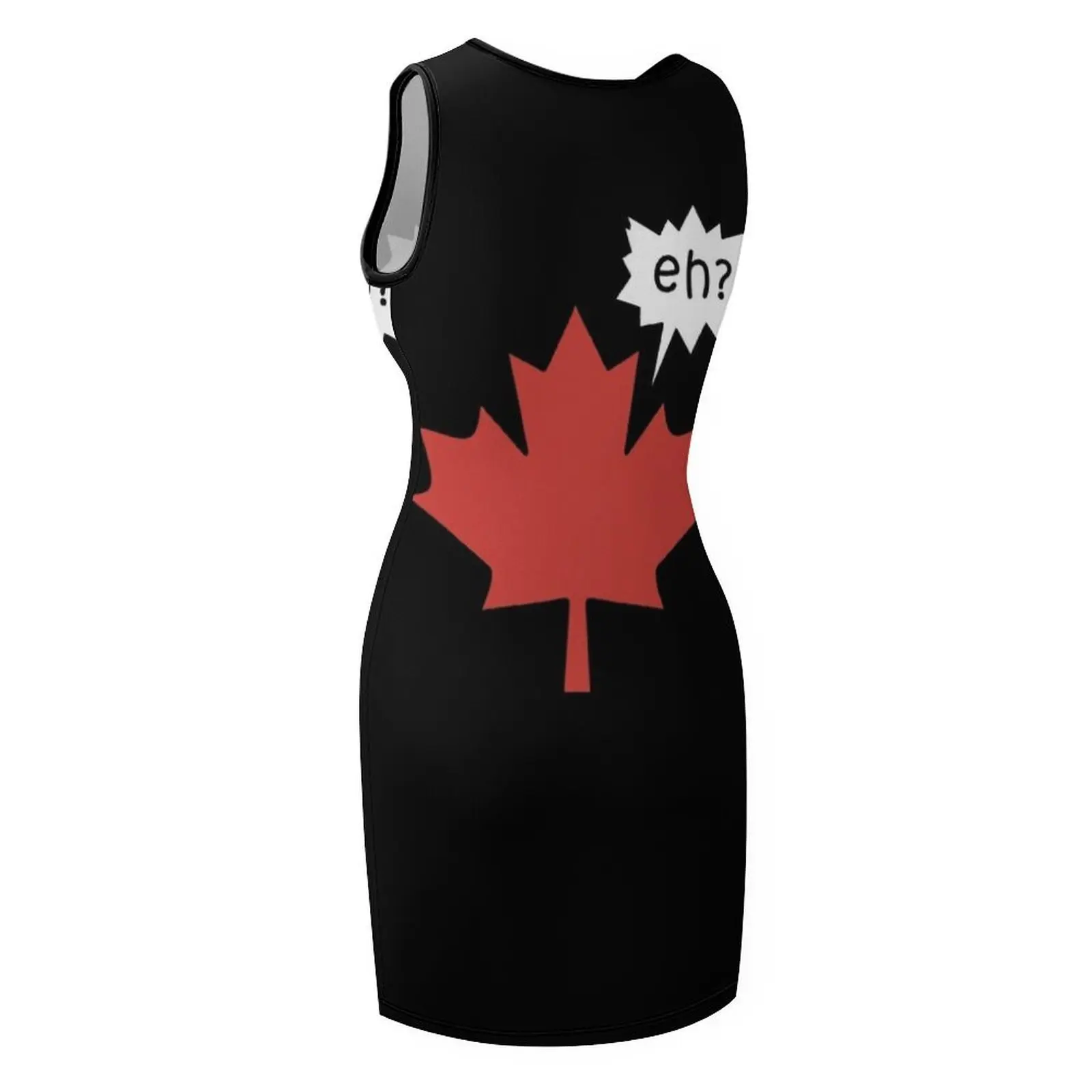 Grappig Canadese eh T-shirt Mouwloos Zonnejurk Cocktail van jurken trouwjurken voor feestjes jurken voor dames 2025
