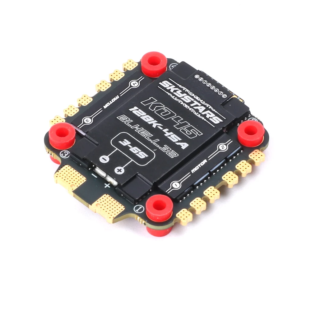 Skystars BL32-45A 60A 4IN1 3-6S ESC BLheli32 DShot1200 4-in-1 ESC support 128K Dshot600 Multishot for FPV RC Racing Drone