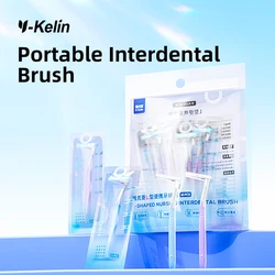 Professional Ortho Dental Brush – Ultra-Soft Micro Bristles for Braces Care, Reusable Interdental Cleaner with Angled Design