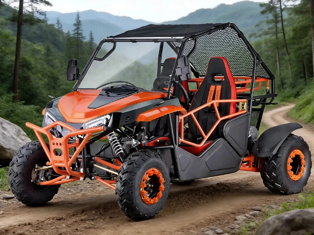Powerful Engine 230cc Off-Road All-Terrain Off-Road Buggy Recreational Utility Vehicle Weatherproof For Outdoor Adventure