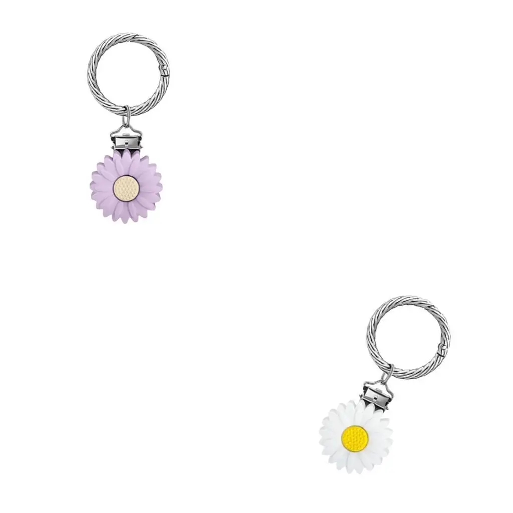 

652F Fashion Silicone Hat Clip Secure Hat for Outdoor Use Multiuse Bag Charm Keychain Decoration For Travel Essential