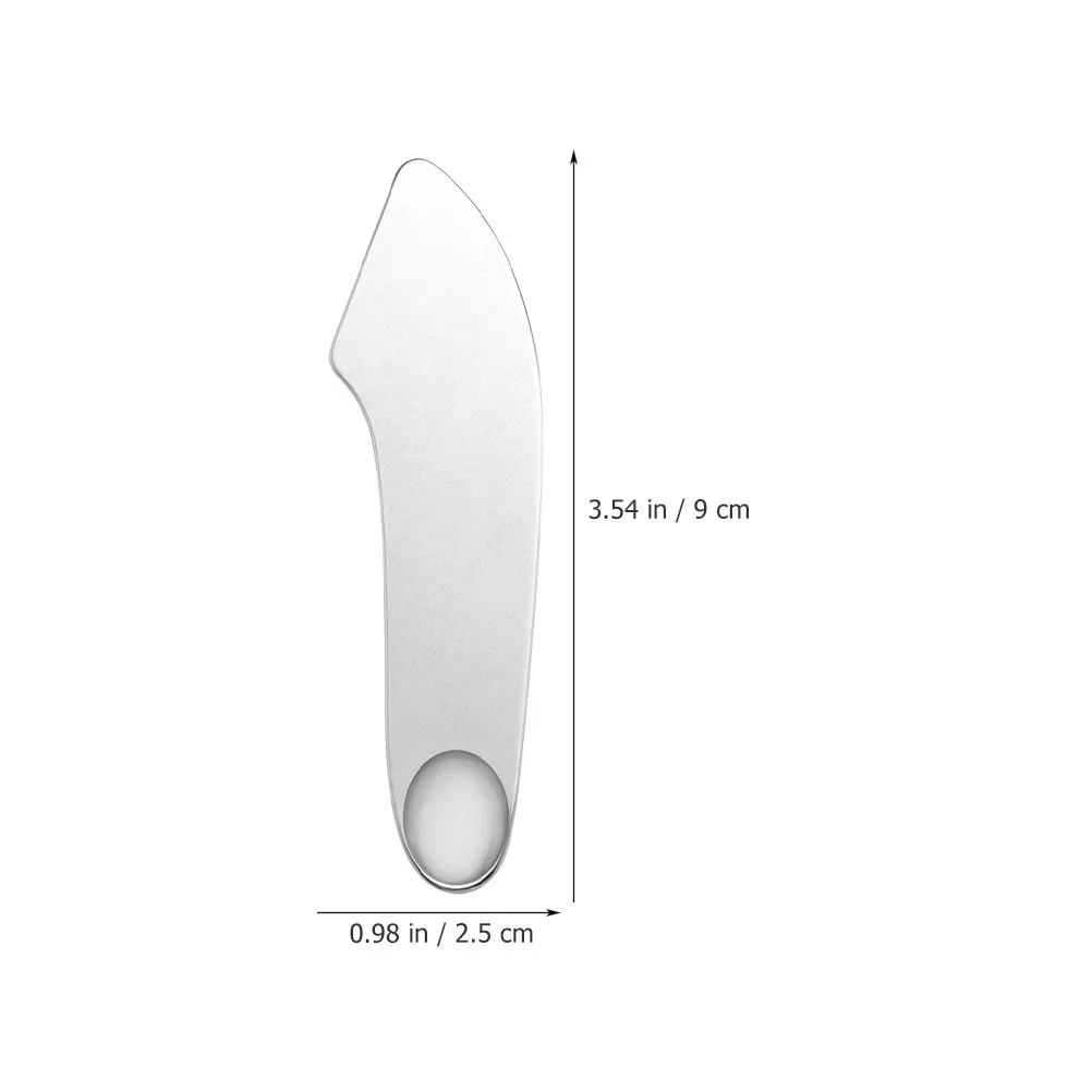 Spatula Stainless Steel Makeup Mixing Spatula Professional Metal Tool for Cosmetics Nail Art Foundation Pigment Mixer view 5