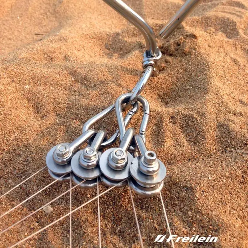 Quad line stunt kite reverser stainess kite string reel kite handle sport kite accessories trainer kite factory kitesurfing fun