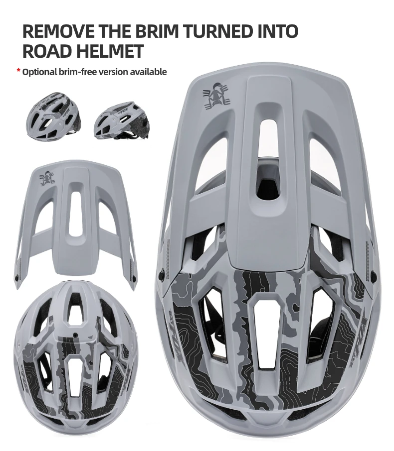 BATFOX Fahrradhelm für Herren und Damen Hochwertiger Integral-geformter Radsport-MTB-Fahrradhelm Straßen- und Mountainbike-Helme Casco Bicicleta – Detail 18