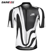 DAREVIE Cycling Jersey 2025 Skin-Friendly Street Training Men's Cycling Jersey Quick-Dry Four-Way Stretch Men's Cycling Maillot