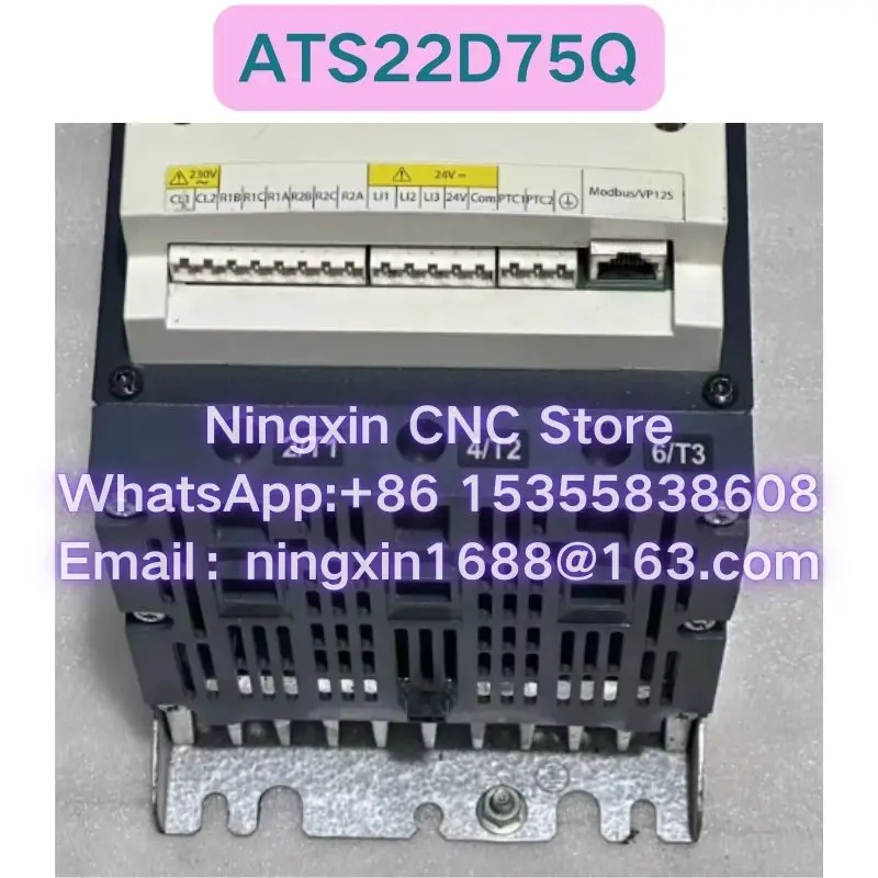 Used ATS22D75Q Soft Starter Functional test OK Fast delivery