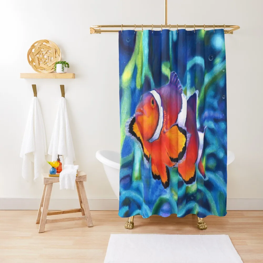 

Clownfish Shower Curtain Shower Sets For Bathroom Set For Bathroom Bathroom Accessorys For Shower Curtain