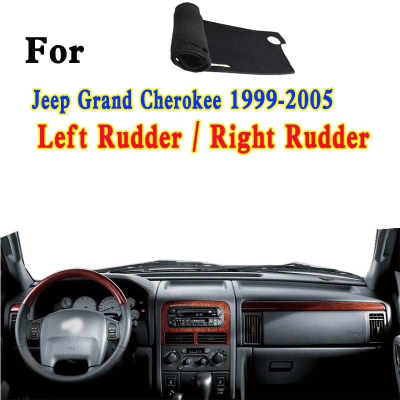 

For Jeep 2500 Cherokee XJ SE Car-Styling Dashmat Dashboard Cover Instrument Panel Insulation Sunscreen Protective Pad