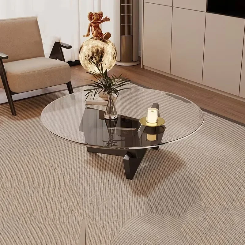 Mesas De centro simples únicas, mesas De centro acrílicas De diseño decorativo, Mesas De Centro acrílicas Para Sala, muebles De sala