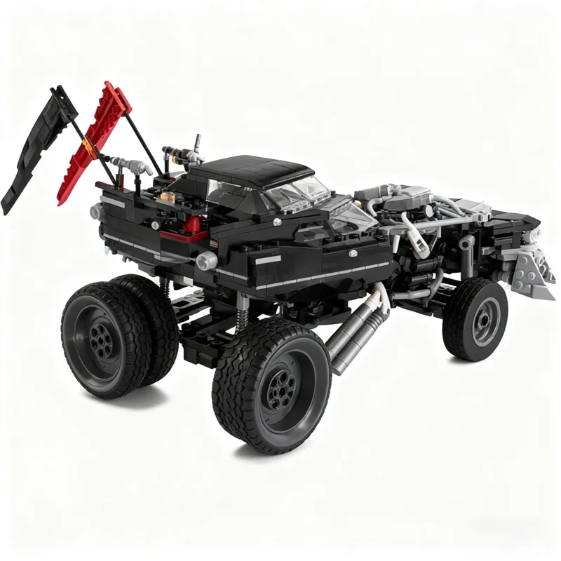 1368개 MOC 기가호스 자동차 모델 블록 장난감 조립 DIY 창의적인 크리스마스 선물 브릭 아이디어 교육용