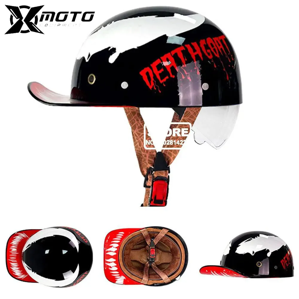 

Men Road Commuter Motorcycle Riding Protective Helmet New Wear-resistant Helmets New Riding Motorbike Off-road Mountain Helmet