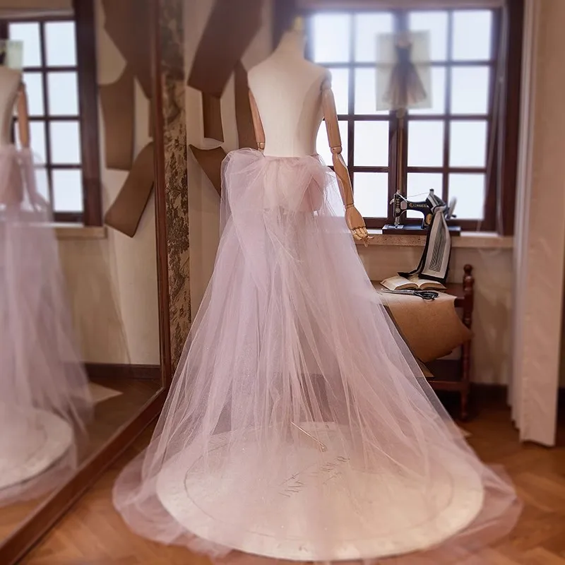 

Женская длинная фиолетовая сетчатая пашмина для весенне-летнего сезона, шаль-накидка с воротником для выступлений и вечеринок R1839