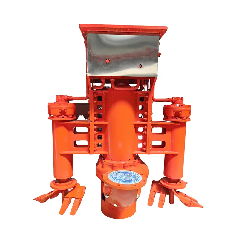 Dompelbare baggerpomp met snijblad voor het zuigen van sludge-rioolwaterzand