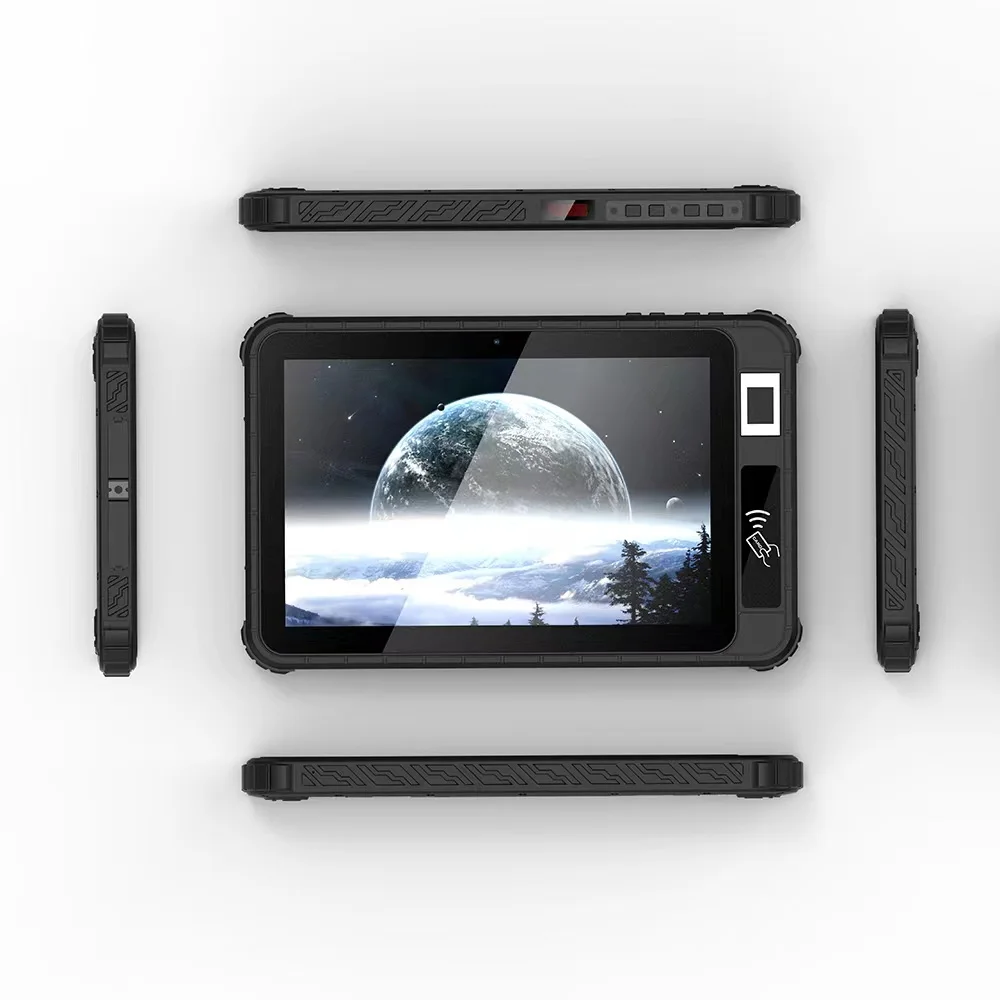 MTK6765 OEM 4Gb+64Gb Wall Mounted IP65 Water-Proof IPS Front NFC 4G LTE Rugged Tablet Pc