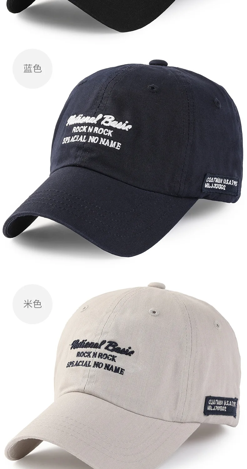 Übergroße Baseballkappe aus 100 % Baumwolle, XXL-Hüte mit großem Kopf für Männer, Hüte mit großem Kopf, Papa-Mütze, verstellbar, 56–63 cm – Detail 5