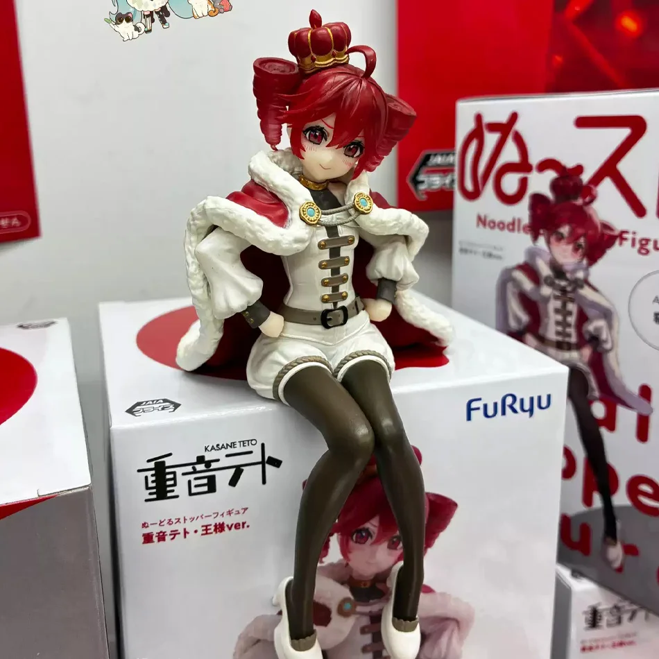 Original Utau Kasane Teto Premium Chokonose Action Figure PVC Model Collection Anime Figurine Birthday Gift view 3