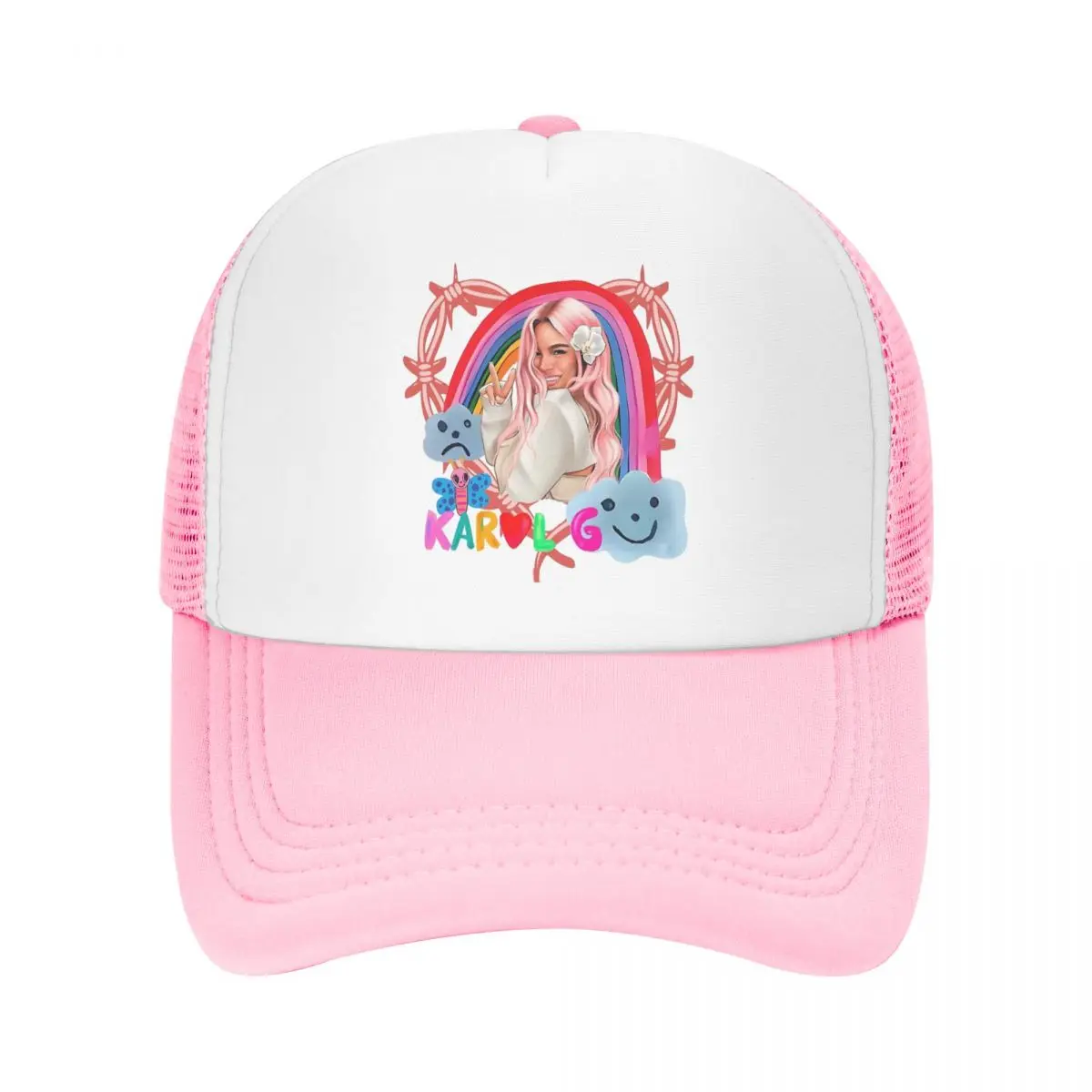 Mannen Vrouwen Manana Sera Bonito Karol G 2023 Trucker Hoeden Hiphop Mesh Baseball Caps Hoeden Trucker Hoed Verstelbare Zonnepetten Zomer