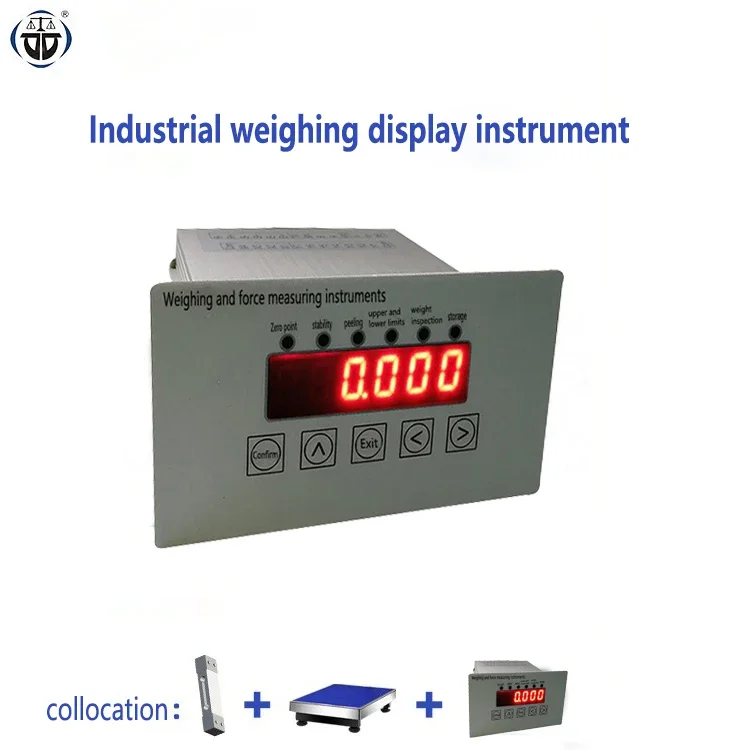 Bidirectional Force Sensor Weighing Sensor Indicator Industrial Weighing Control Display Instrument weight indicator