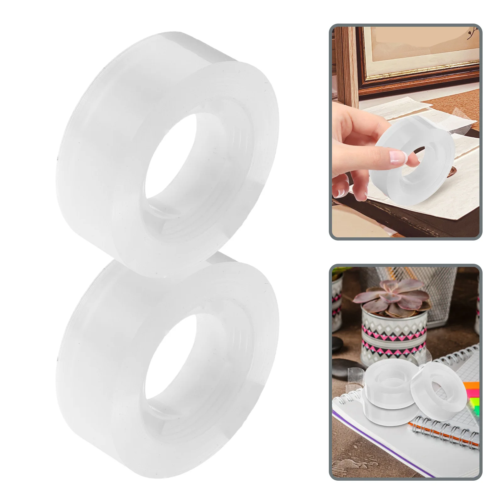 

12pcs Transparent 1.8Cmx30M Glossy Strong Adhesion Packaging Tape For Shipping Moving Sealing Diy Crafts Office School Supplies