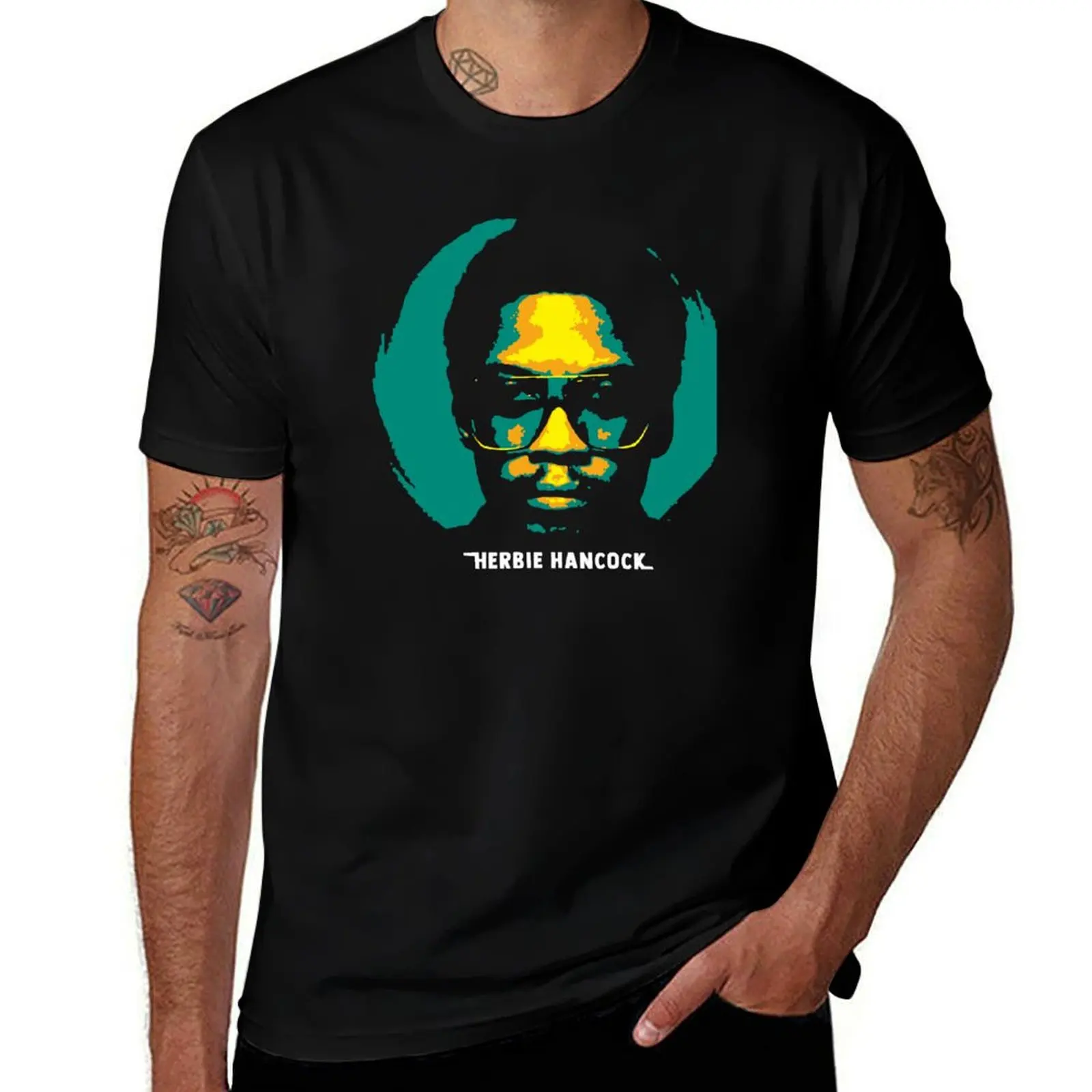 Herbie Hancock T-Shirt Large Size Breathable Tee