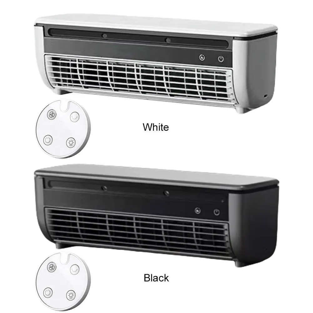 Wall-Mounted Air Cooling Fan Rechargeable Table Fan Electric Fan for Bedroom Office Living Room