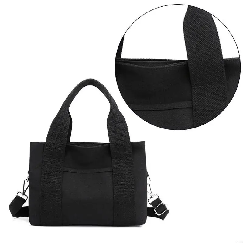 

Multi purpose Crossbody Bag for Women Durable Canvas Handbag with Zipper Closure 20CA