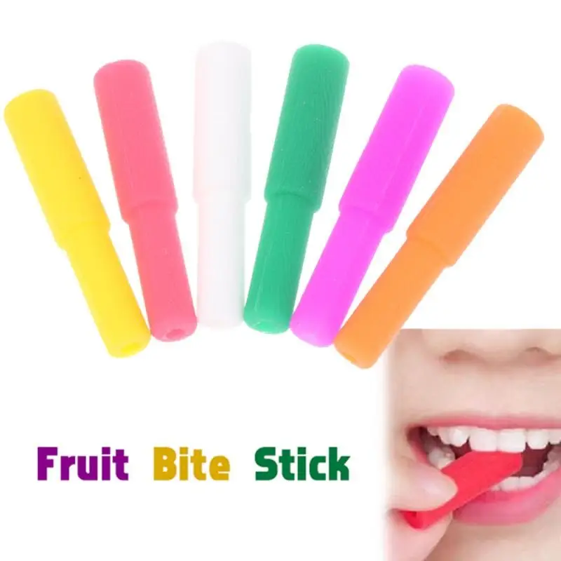 2026 NEW Flavor Silicone Dental Bite Chewies Orthodontic Aligner Chewing Stick Teeth Training Oral Care Correction Tool