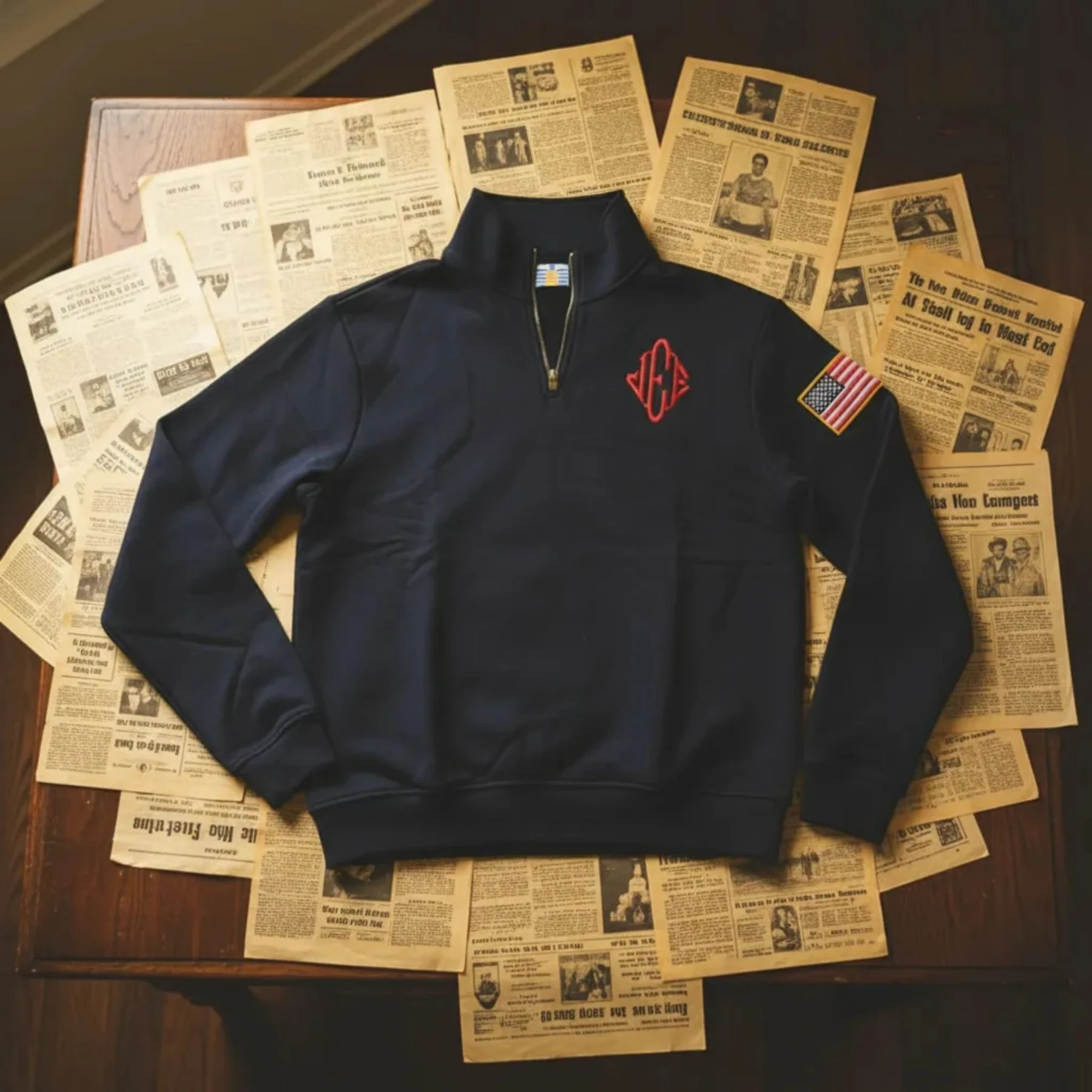 

Y2k 2000s Quarterzip Embroidery Sweatshirt Hoodies Mens Fashion Casual Loose Streetwear Harajuku Oversized Men Clothing